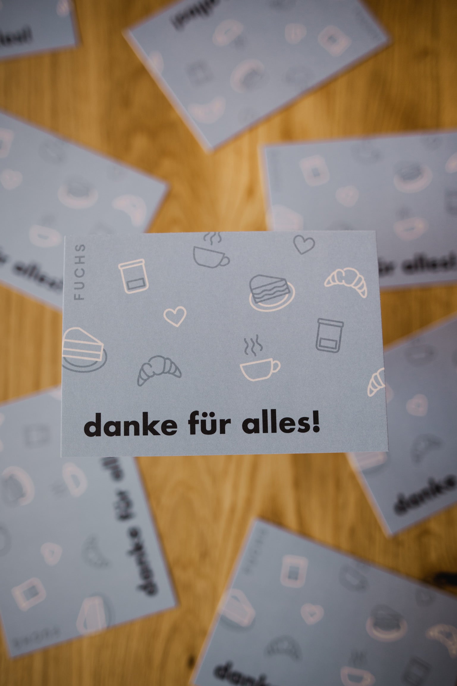 Postkarte "Danke"