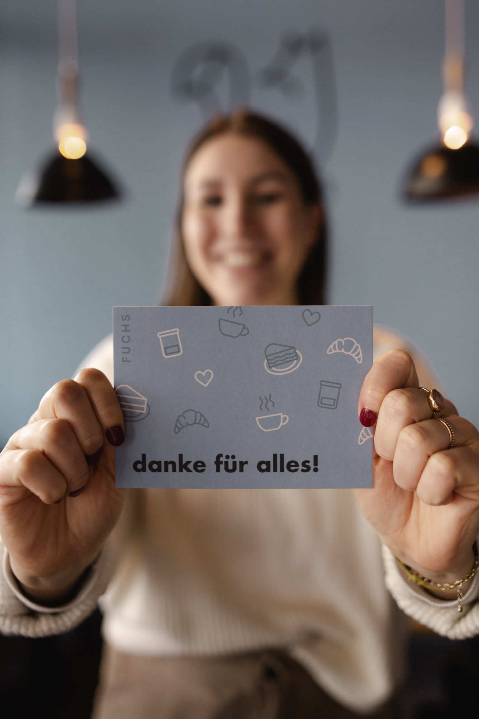 Postkarte "Danke"